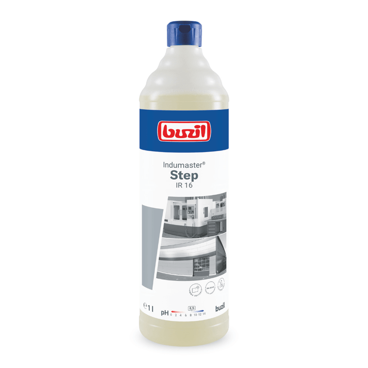 Buzil Indumaster® Step IR 16 Neutraler und materialschonender Industriereiniger