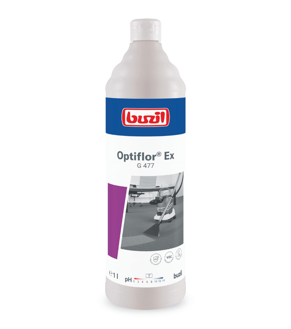 Buzil Optiflor® Ex G 477 Teppich-Grundreiniger, Sprühextraktion