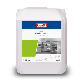 Buzil Vamat® Alu Protect DW 15 hochalkalischer Geschirrspülreiniger für Aluminium | Kanister (12 kg)