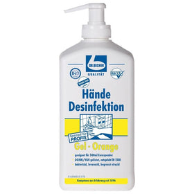 Dr. Becher Hände Desinfektion Gel Orange - 500 ml | Packung (500 ml)