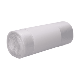 DEISS Müllbeutel aus HDPE, 59983, transparent - 30 Liter