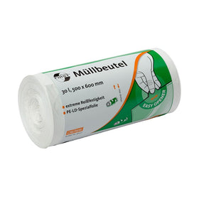DEISS First Plus® Müllbeutel 30 Liter, Premium-LDPE, 36021