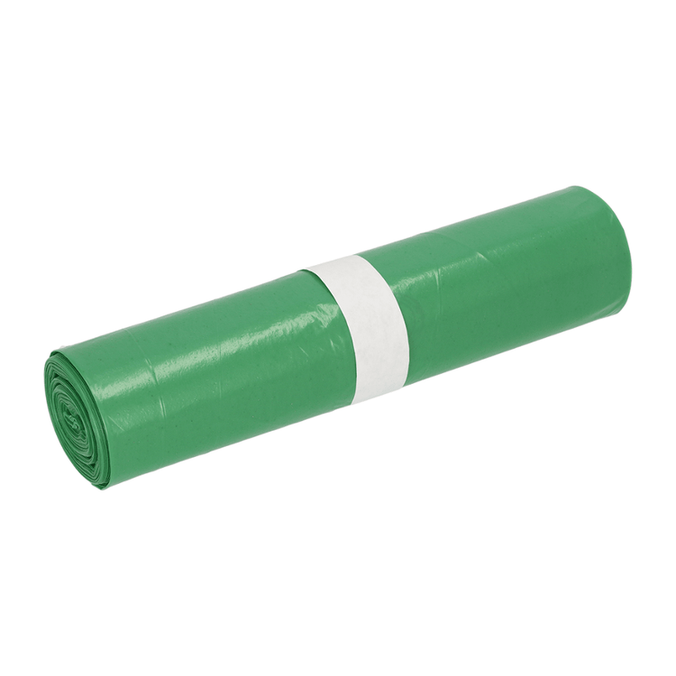 DEISS Müllsäcke aus LDPE, 22711, 70 Liter grün