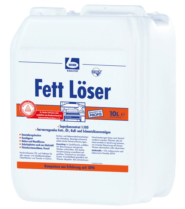 Dr. Becher Fett Löser