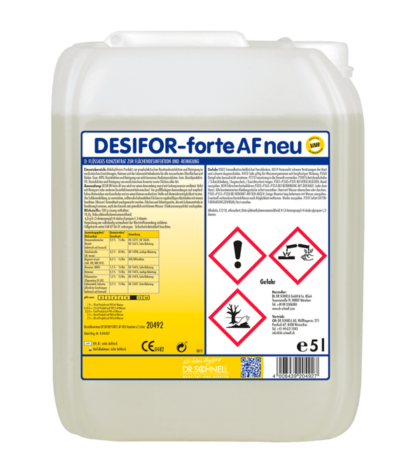Dr. Schnell Desifor-forte AF neu Flächendesinfektion