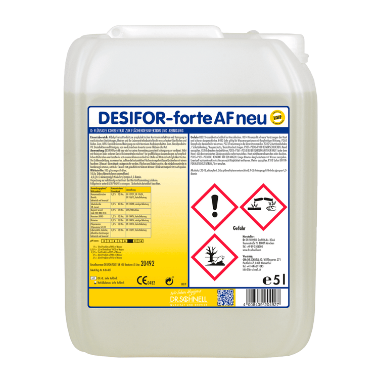 Dr. Schnell Desifor-forte AF neu Flächendesinfektion
