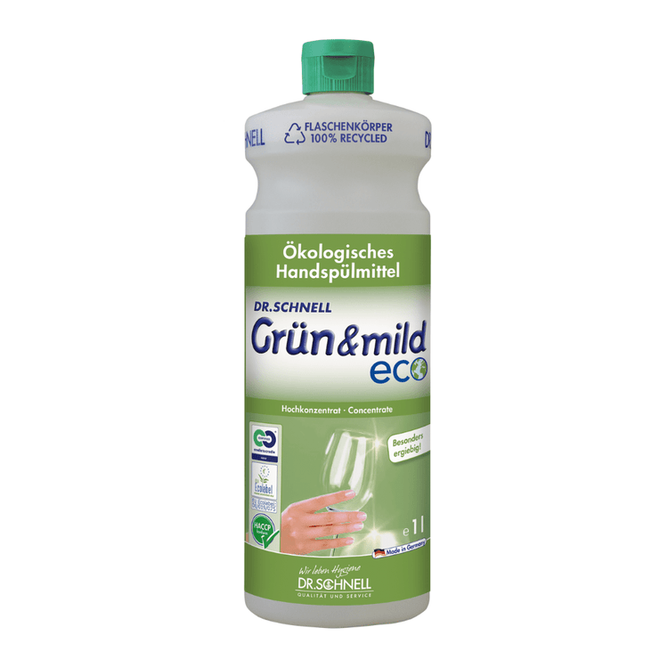 Dr. Schnell GRÜN & MILD ECO ergiebiges ökologisches Handspülmittel