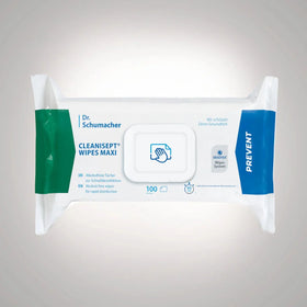 Dr. Schumacher Cleanisept® Wipes Maxi Desinfektionstücher | Packung (100 Tücher)