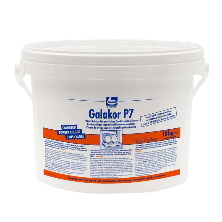 Dr. Becher Galakor P7 Pulver Reiniger | Packung (10 kg)