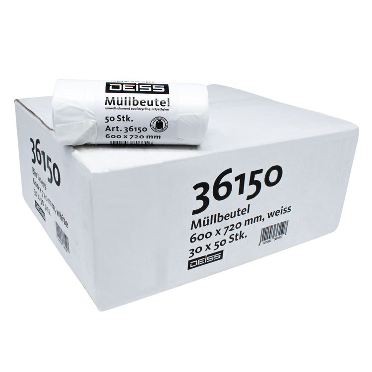 DEISS LDPE Müllbeutel 60 Liter, 36150