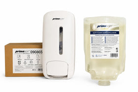 Primasoft Exclusive Schaumseifenspender 1000 ml inkl. Schaumseifen-Kartusche – Komplettset