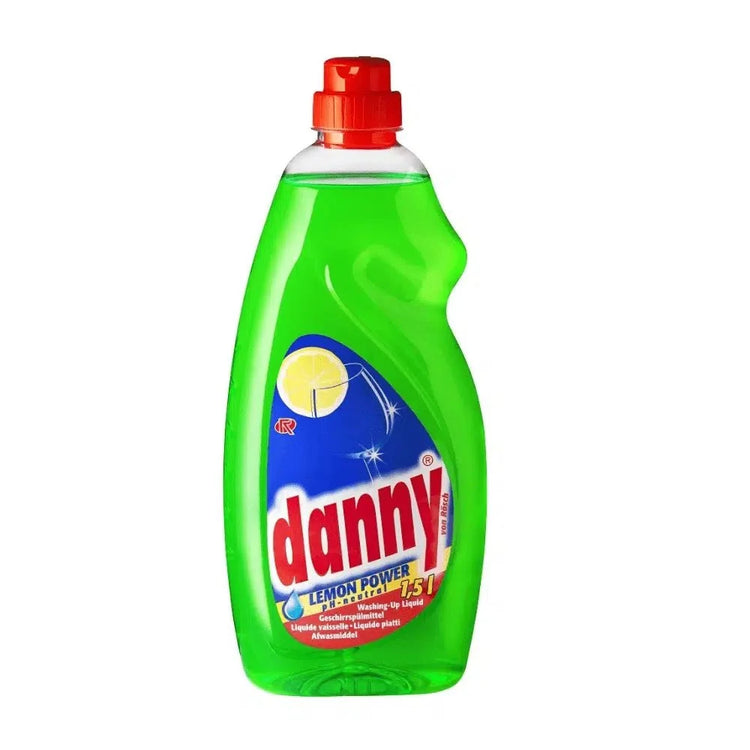 Rösch Danny Lemon Power Geschirrspülmittel - 1,5 Liter | Flaschen (1500 ml)
