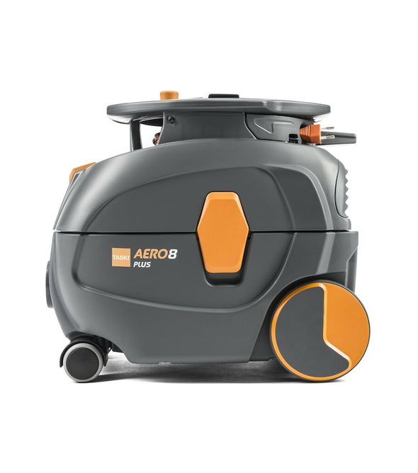 TASKI AERO 8 PLUS, Kompakter, leistungsstarker und leiser Kesselsauger inkl. Zubehör | Packung (1 Stück)