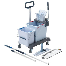 Vileda Professional UltraSpeed Pro Doppelfahreimer Ready-to-Go Set (MP) | Packung (1 Stück)