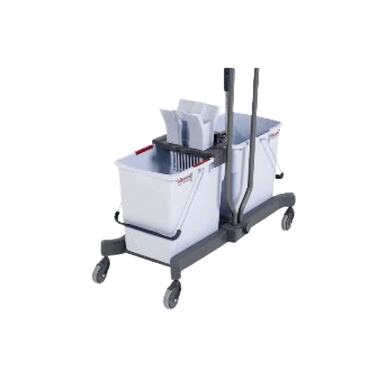 Vileda Professional UltraSpeed Pro Doppelfahreimer Set 10l 25l - 59x38x86 cm | Packung (1 Stück)
