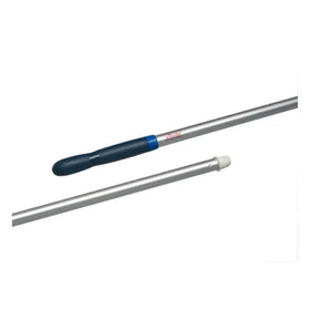 Vileda Alu-Besenstiel Clip in blau - 150 cm | Packung (1 Stück)