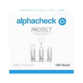 Alphacheck PROTECT Sicherheitslanzetten