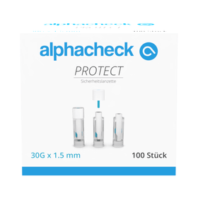 Alphacheck PROTECT Sicherheitslanzetten